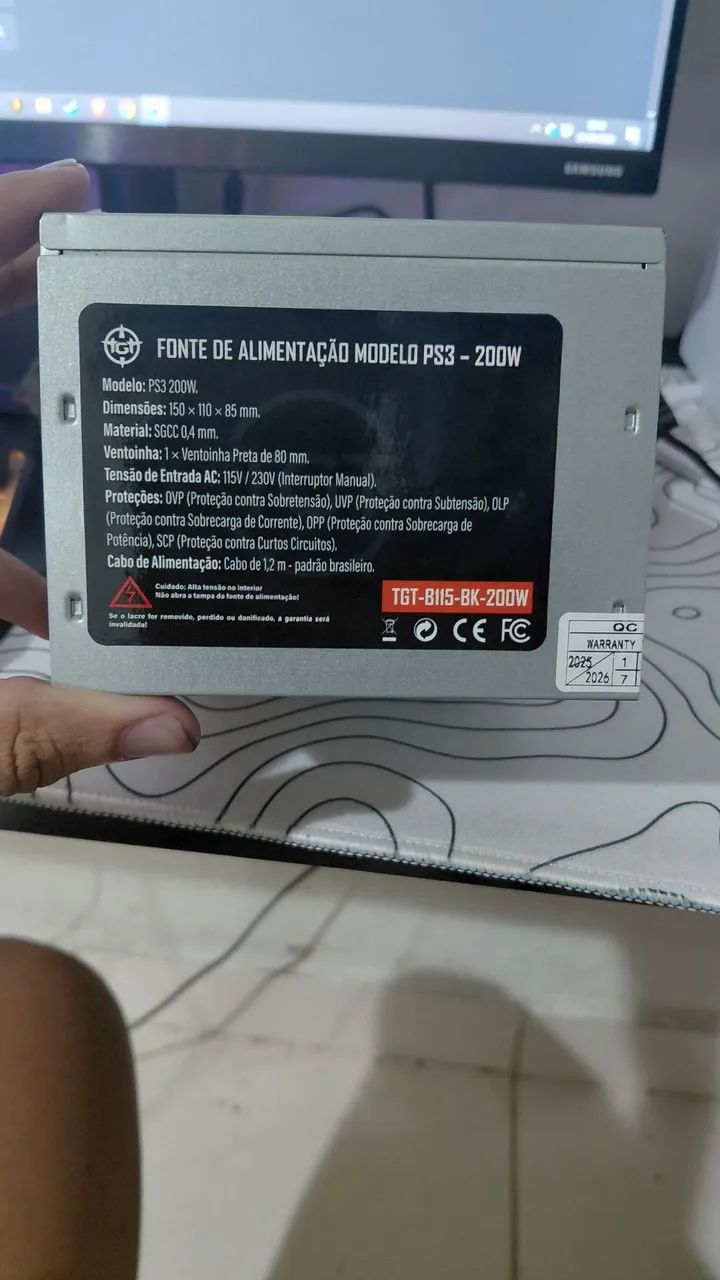 Fonte alimentação 200w - Foto 2