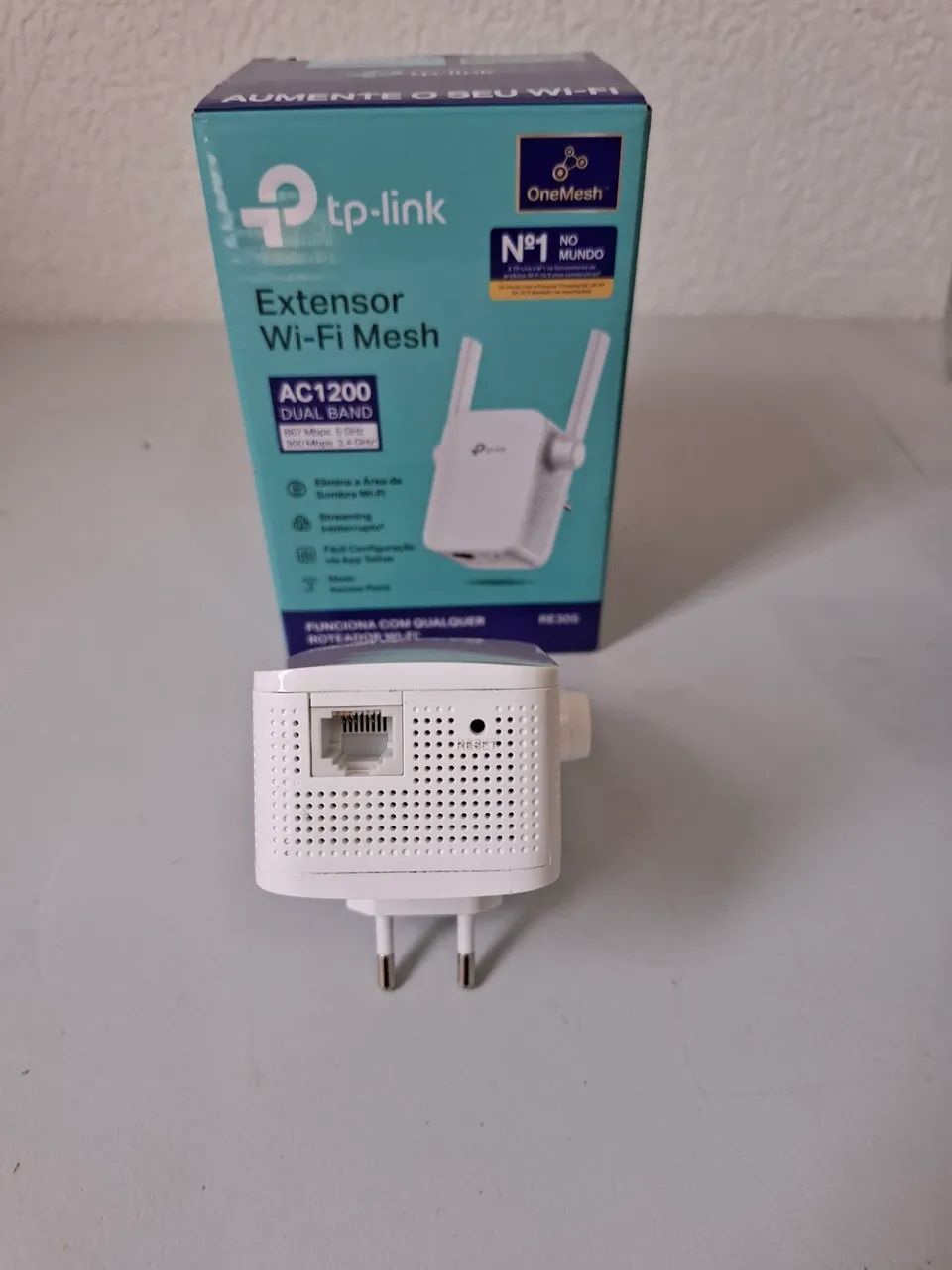 Extensor Wi-Fi mesh TP-LINK  seme novo  - Foto 5