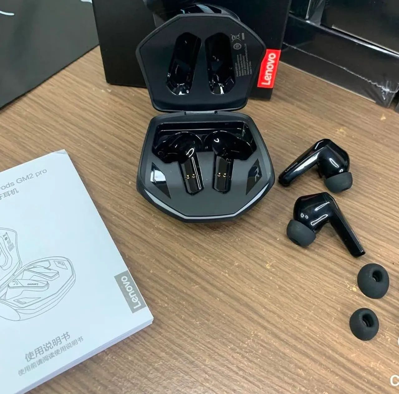 Fone Bluetooth Lenovo GM2 Pro - Gamer Para Android e IOS  - Foto 3
