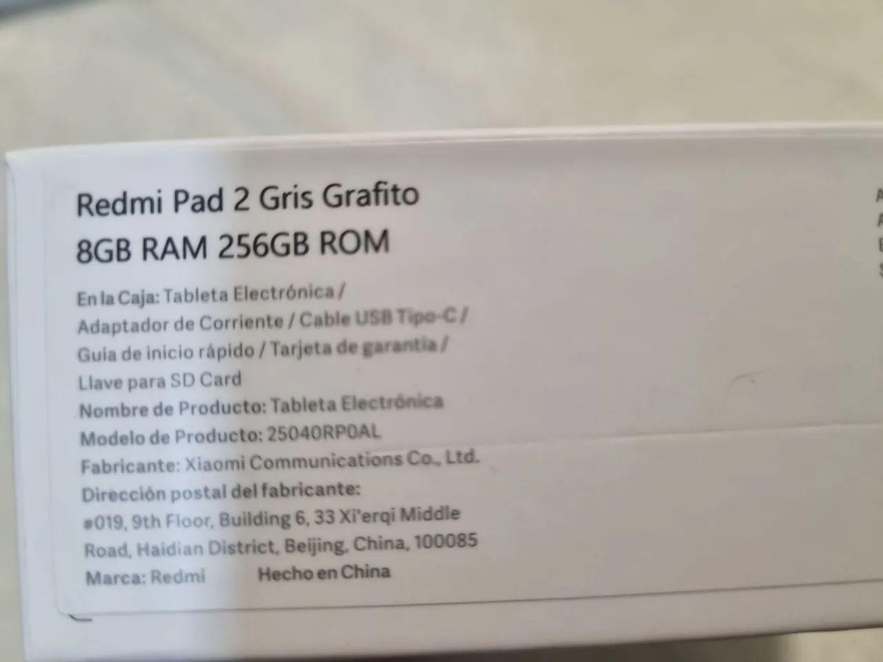 Tablet Xiaomi Redmi Pad 2 256gb 8 Ram Wi-fi - Foto 2