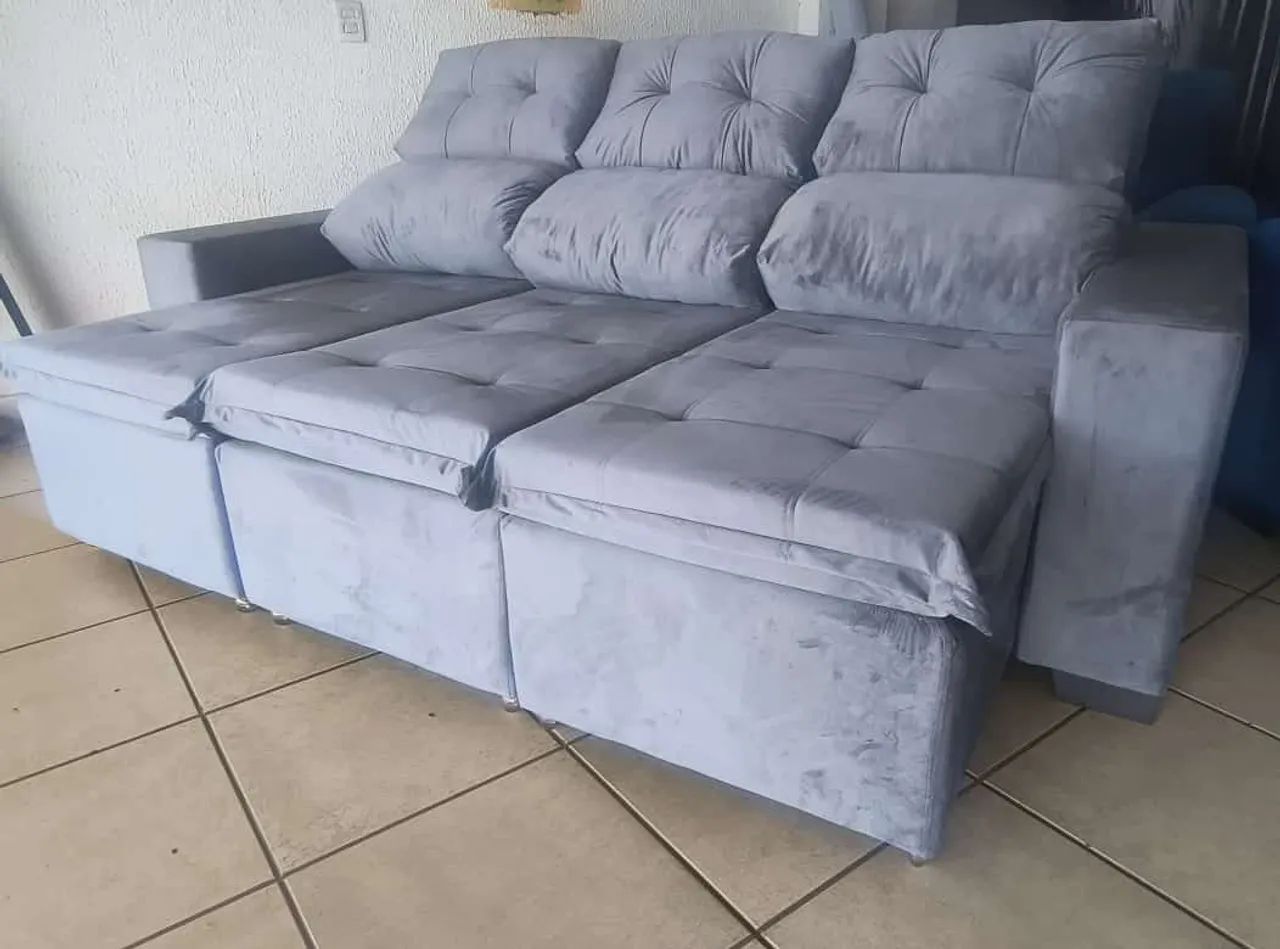 Sofá retrátil e reclinável Pronta entrega. - Foto 5