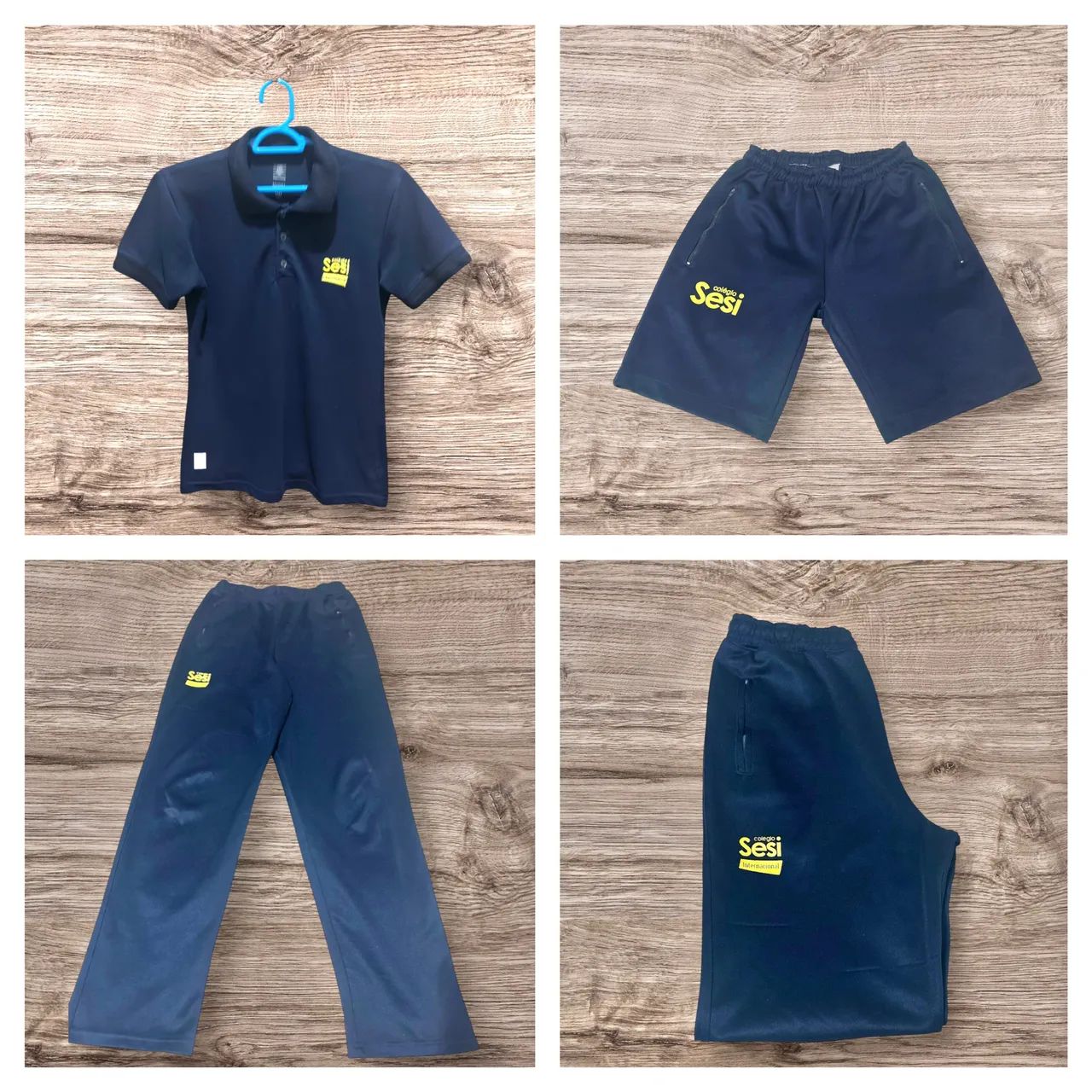 Uniforme colégio Sesi 3 peças 