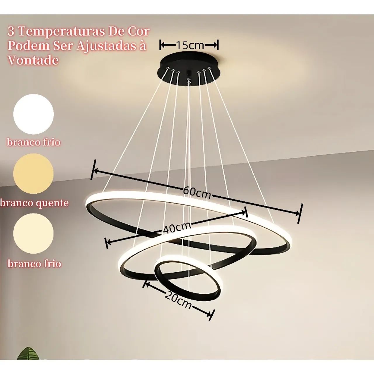 Kit iluminação para sua casa  - Foto 2