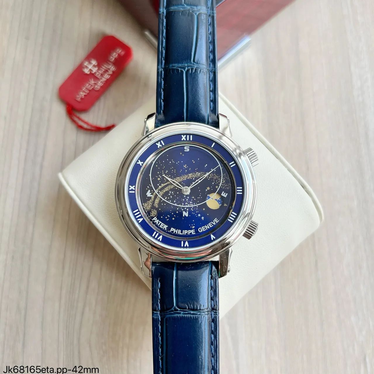 Relógio Patek Philip calendário lunar Eta