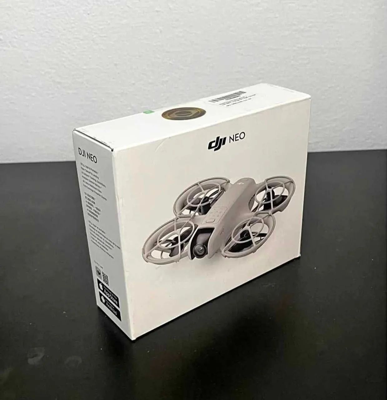 Drone dji neo com nota fiscal e caixa