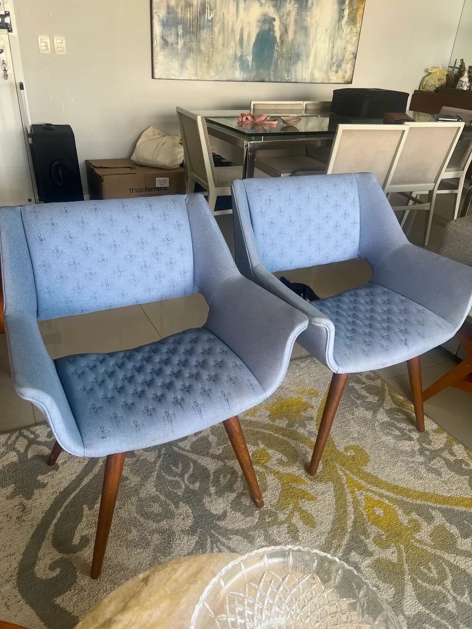 Poltrona Decorativa Ancezki 