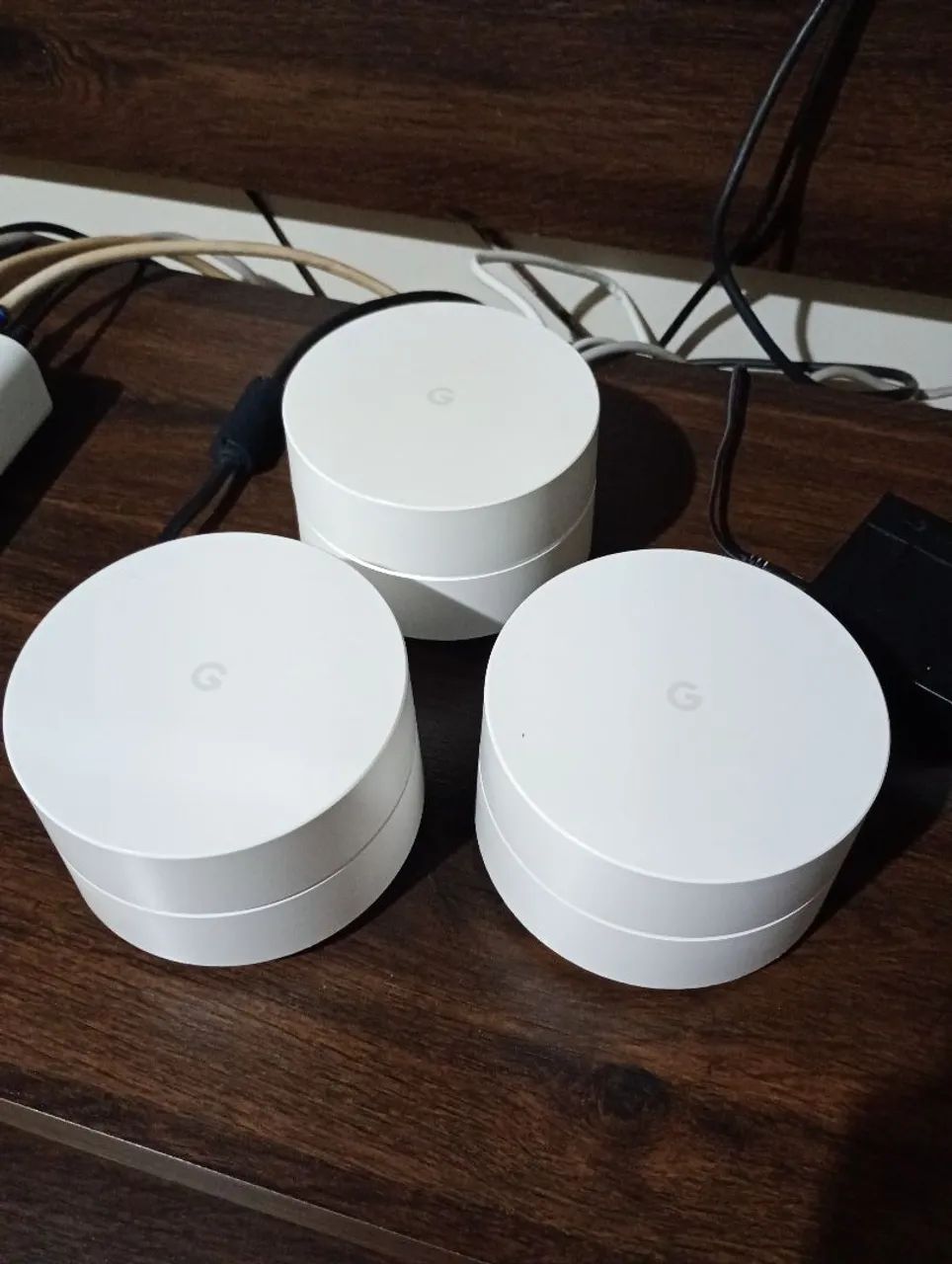 3 Roteadores Mesh Google Wi-fi AC1200 comprado nós EUA - Foto 2