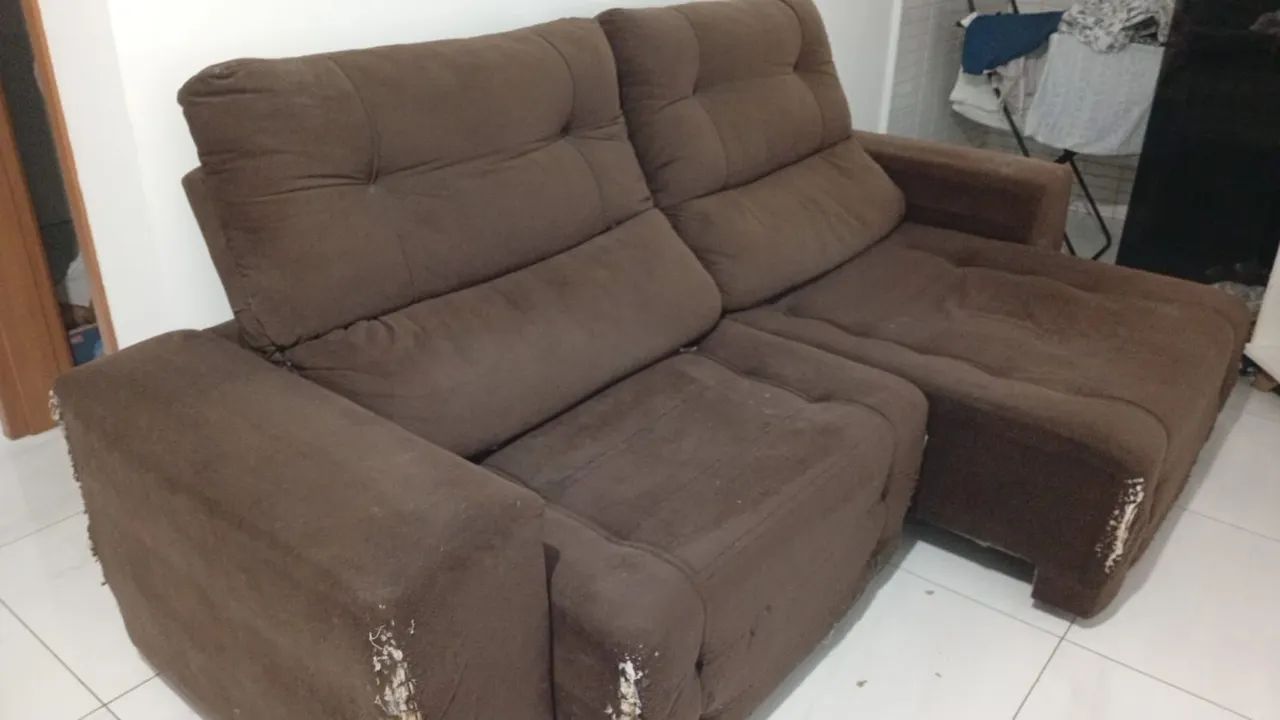 Vendo sofá usado 