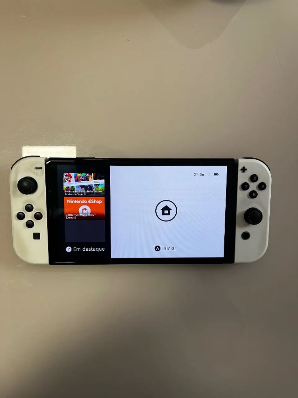 Nintendo Switch OLED branco - Foto 2