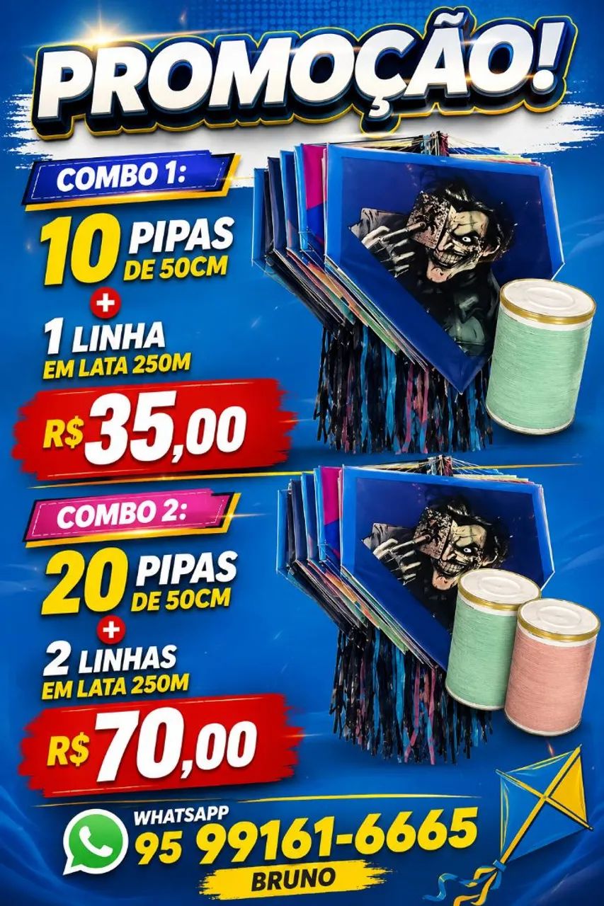 Pipa 50 cm Faça sua encomenda  - Foto 2