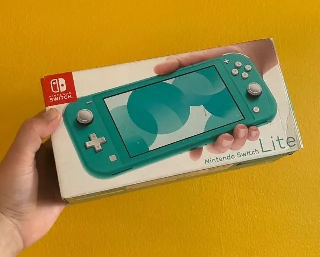 Nintendo Switch Lite Turquesa + Acessórios - Foto 2