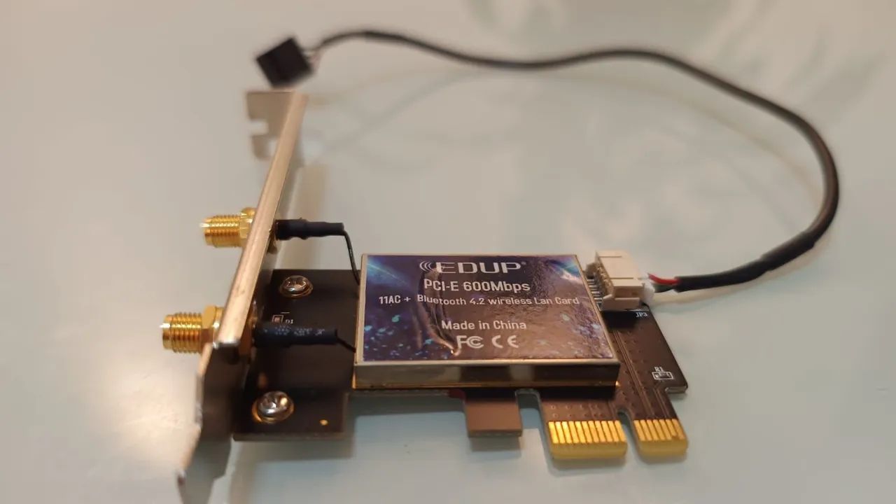 Placa bluetooth e wi-fi PCI-Express  - Foto 2