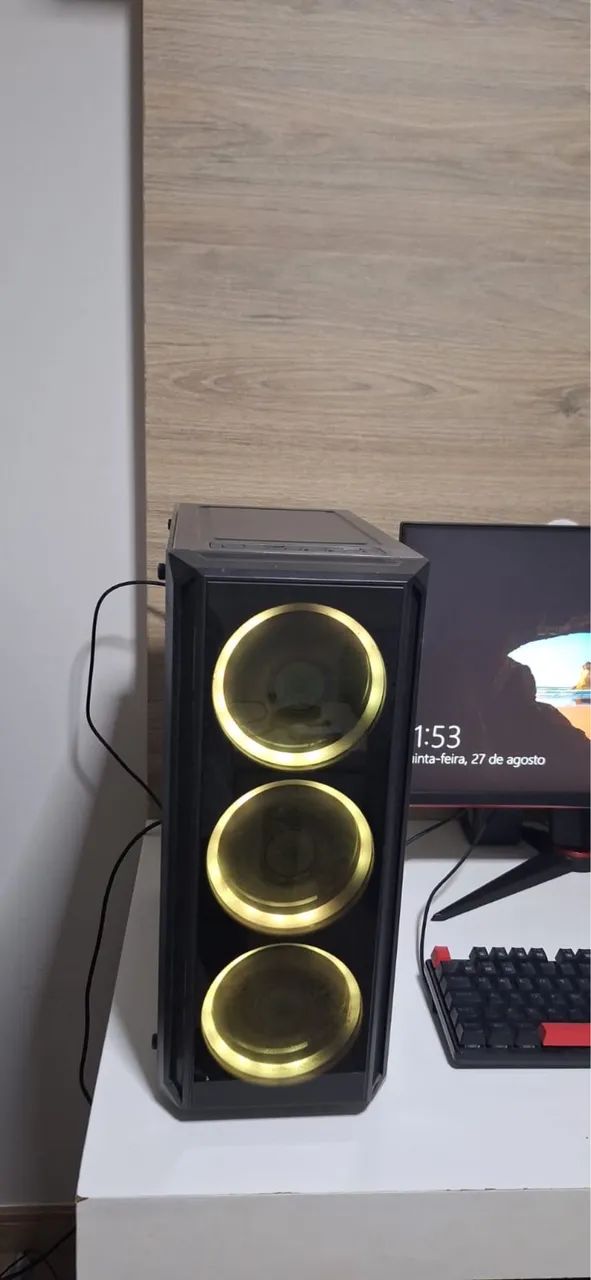 OPORTUNIDADE IMPERDÍVEL, COMPUTADOR COM ÓTIMO CUSTO. i7 2600k intel gtx 1650 nvdia - Foto 3