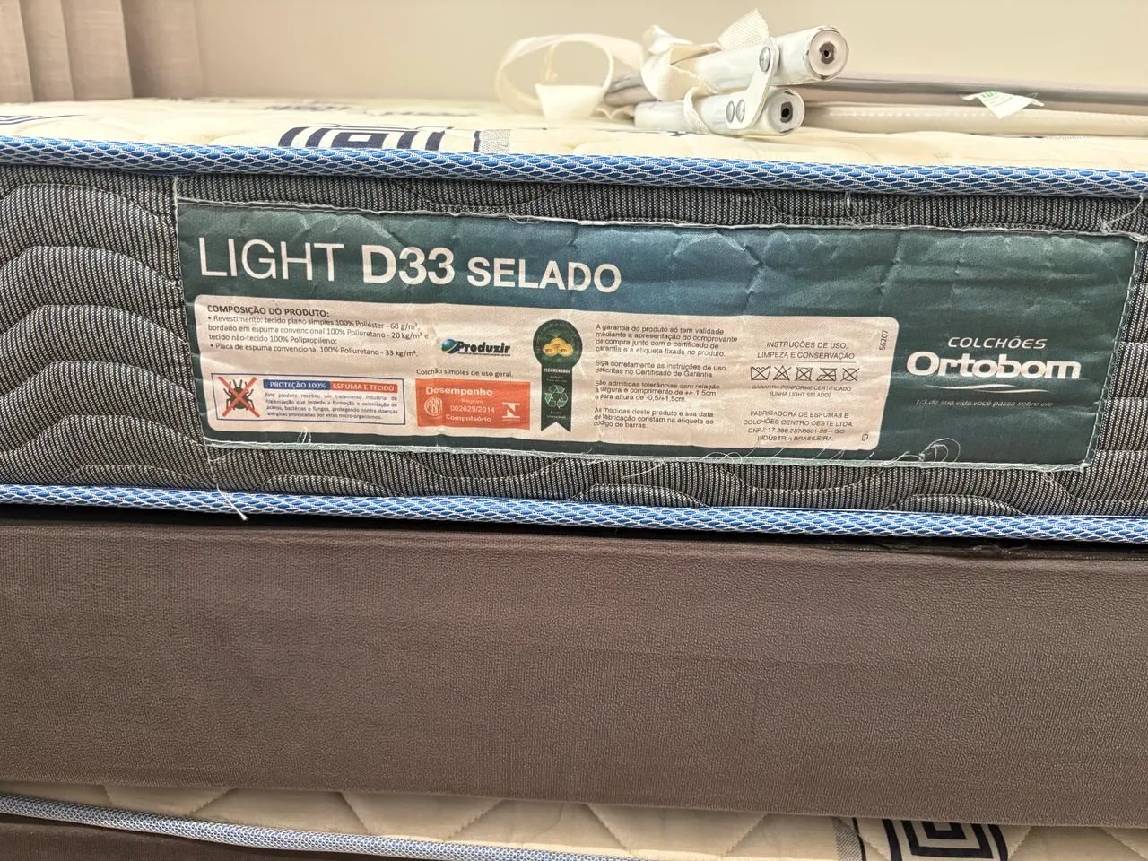 Bicama Ortobom semi nova com colchão e colchão auxiliar  - Foto 5
