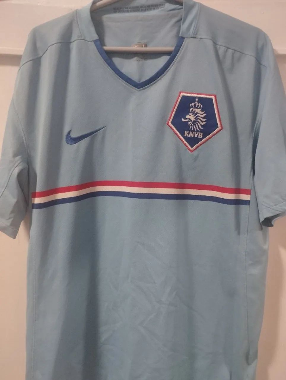 Camisa Holanda Nike Euro 2008 Azul