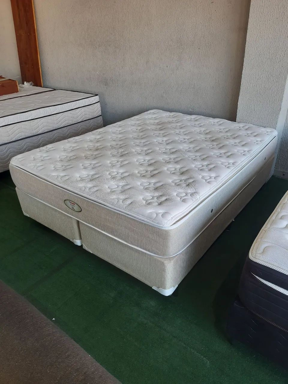 Cama Box Queen Flex Tenerife Molas - Foto 4