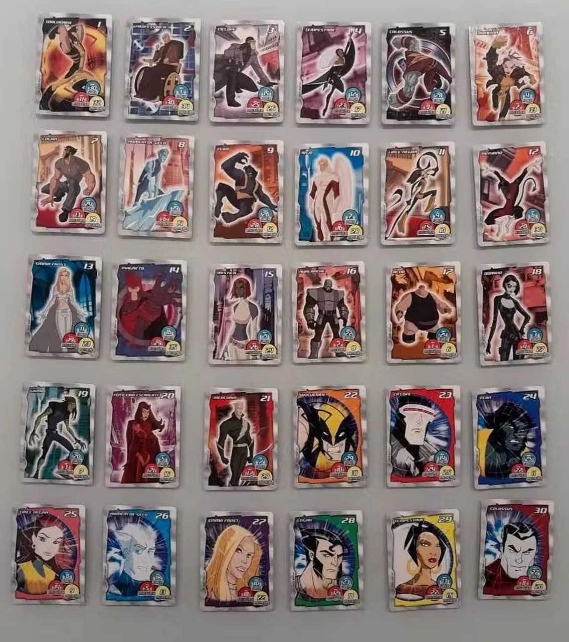 Coleção Completa Wolverine e os X-Men Elma Chips Originais