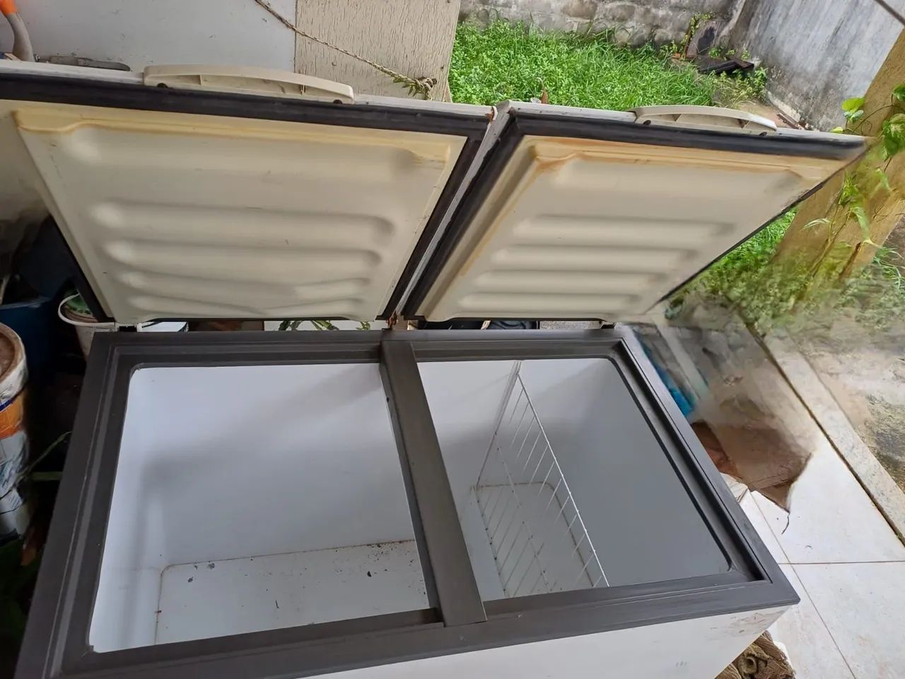 Freezer horizontal duas tampas 530l - Foto 4