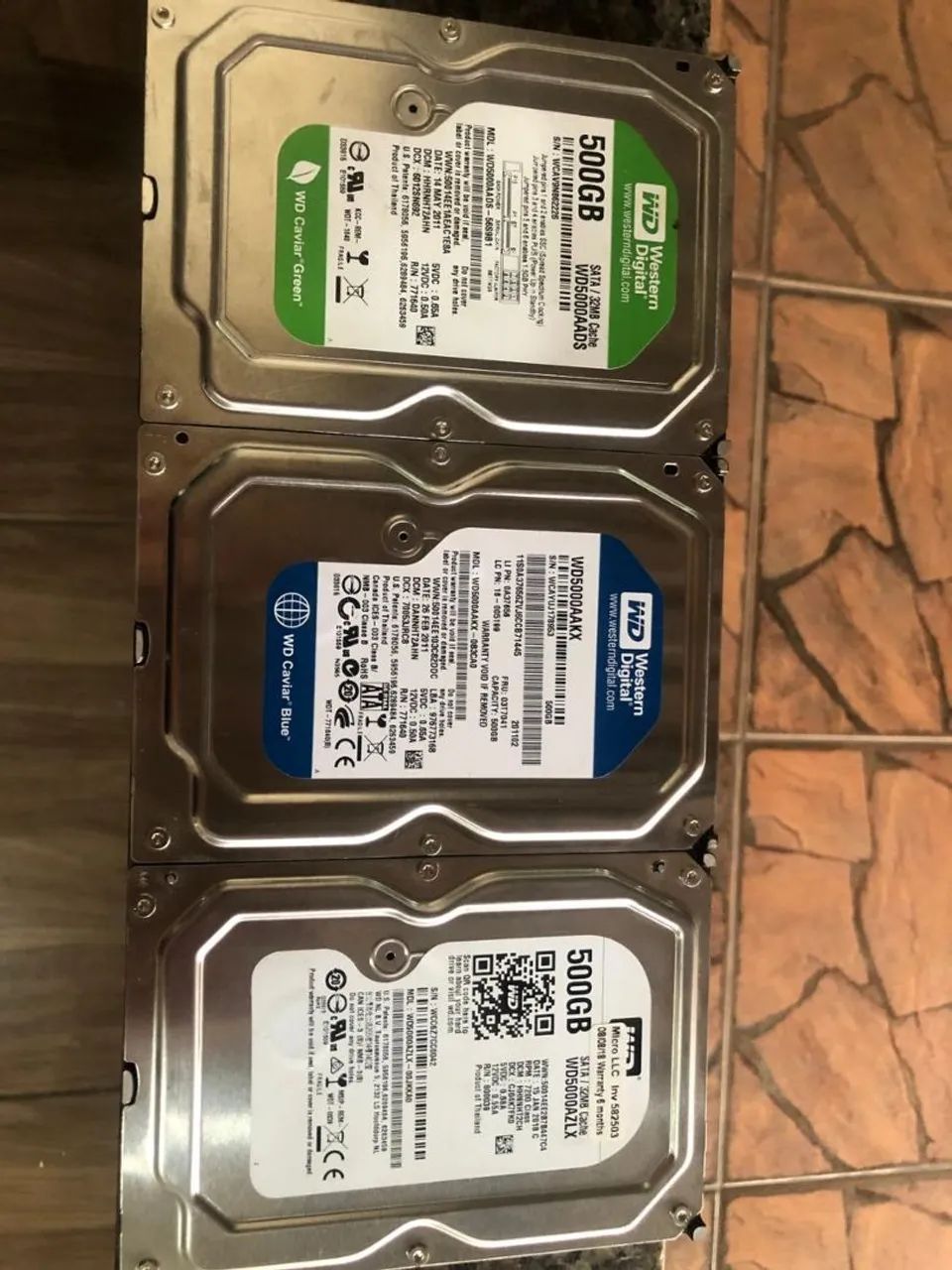 HD 500 GB diversas marcas 