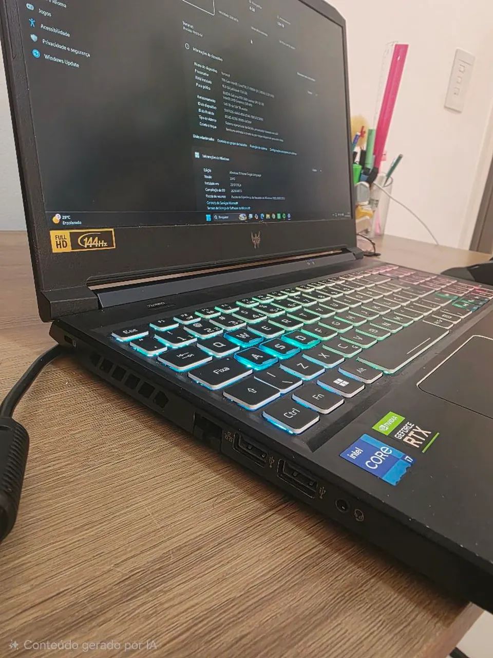 Notebook Predator Helios 300
