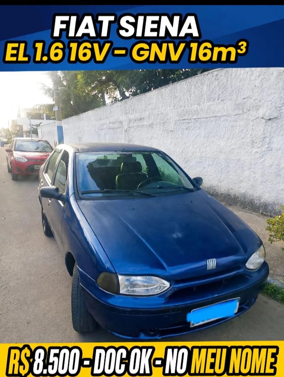 Fiat Siena ELX 1.6 MPI 8v/16v 4P 1998