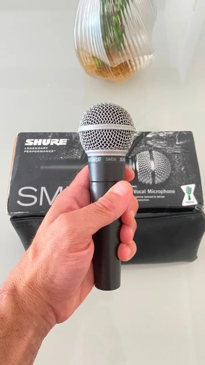 Microfone Shure SM58 (Original)