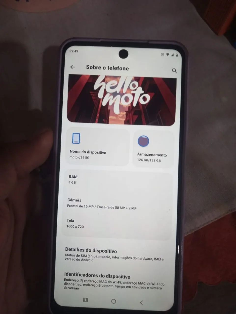 Moto G34 128g