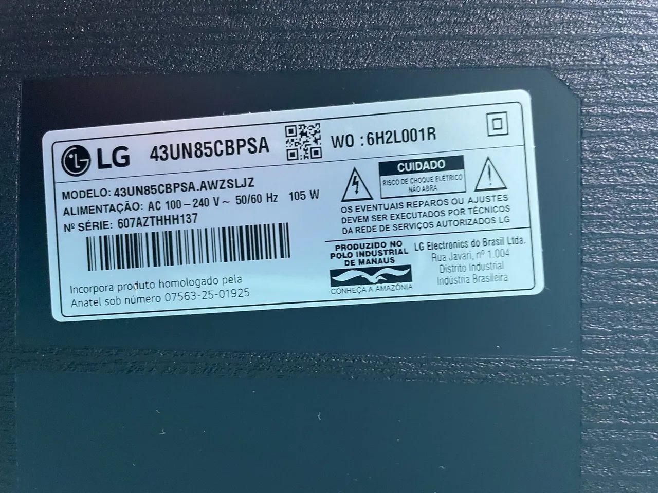 Televisão LG 43 Quebrada - Foto 3