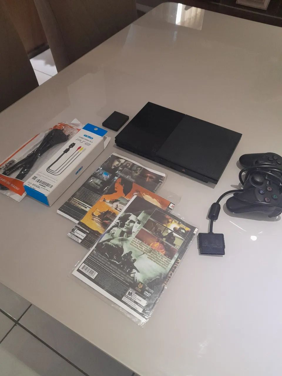 Ps2 slim desbloqueado leitor funcionando  - Foto 3