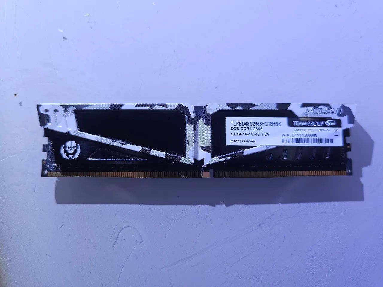 MEMORIA TEAM GROUP T- FORCE VULCAN PICHAU, 8GB (1X8GB), DDR4, 3200MHZ