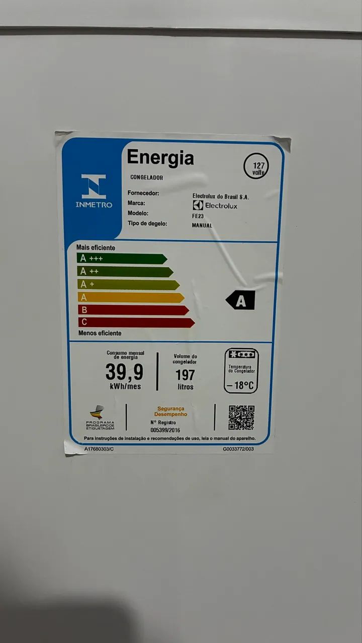 Freezer Electrolux 197L  - Foto 3