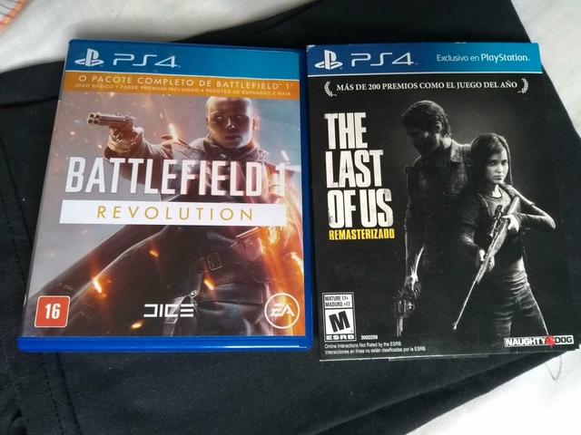BF1 e The Last Of Us