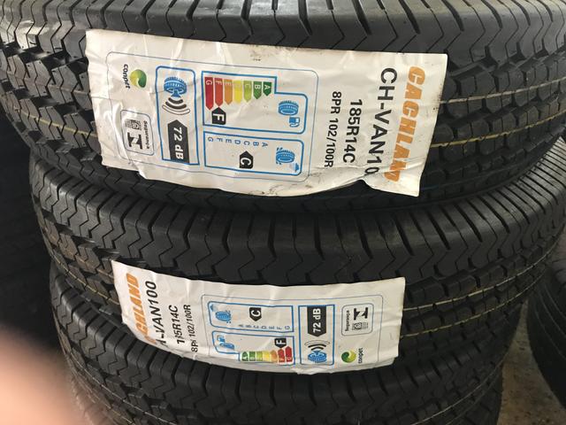 Pneu 185 R 14 carga 8 lonas