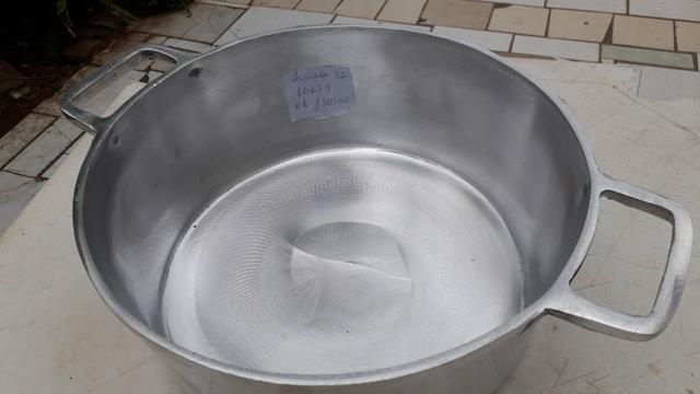 PANELA DE ALUMÍNIO batido 10 litros - Foto 2
