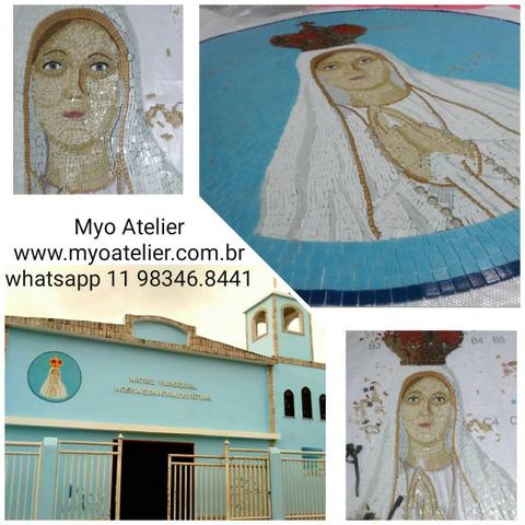 Nossa Senhora de Fatima mosaico