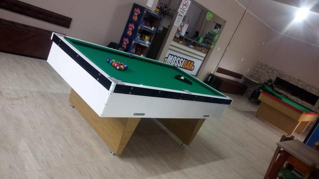 Mesa Comercial 2,25 x 1,30 Com Ficheiro Direto da Fabrica - Foto 4