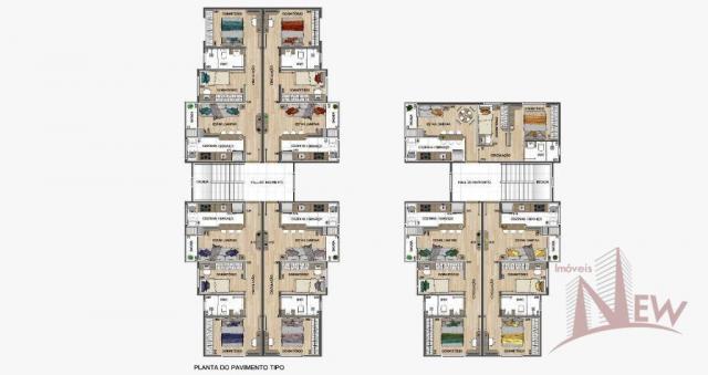 Apartamento 02 quartos no Cruzeiro, São José dos Pinhais - Foto 3