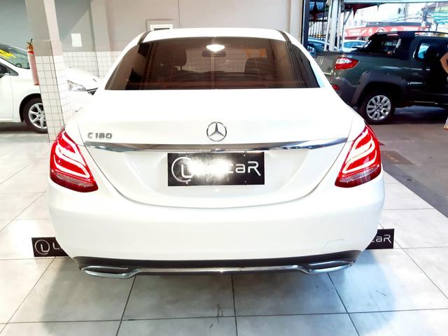 Mercedes benz c180 2017 comp+ couro+autom motor 1.6 2020 vistoriado - unico dono - Foto 5