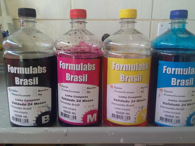 Tinta para impressora 1 litro - Foto 2
