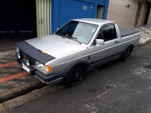 Volkswagen Saveiro GL 1.8 Turbo recaro bbs 17 manual chave reserva legalizada doc 19