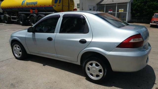 GM/ Prisma Joy 2010 1.4 Flex Prata Metálico Completo 4 Portas Excelente Estado - Foto 4