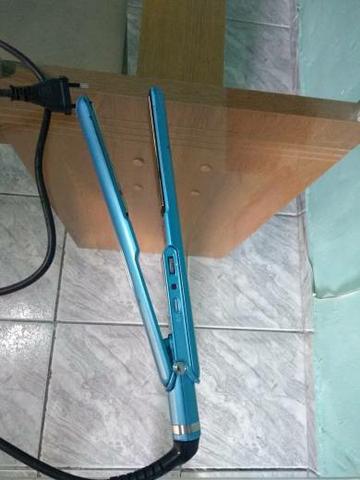 PRANCHA CAPILAR!! Nano titanium babyliss.ACEITOU CARTÃO!! - Foto 3