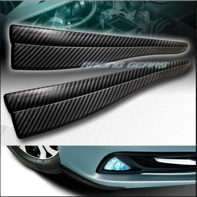 363x64,8mm Saia/protetor De Para-choque Estilo Carbono - Foto 2