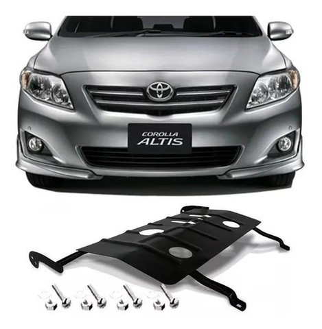 Protetor De Carter Preto Toyota Corolla 2009/