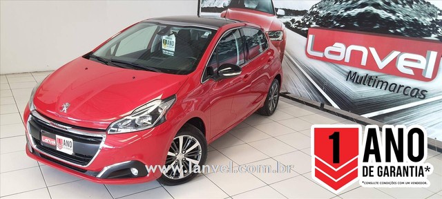 208 2017/2017 1.6 GRIFFE 16V FLEX 4P AUTOMÁTICO