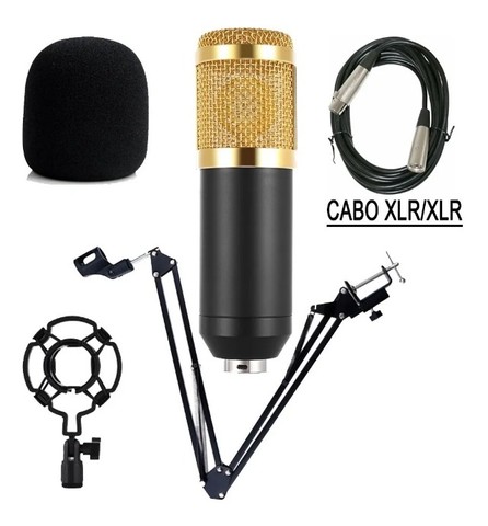 kit Microfone Condensador profissional  - Foto 4