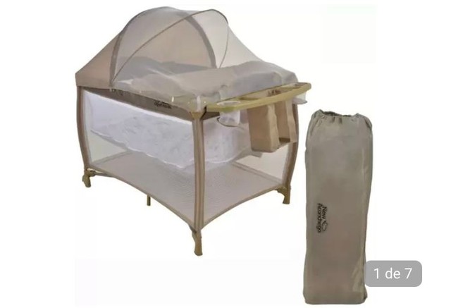 Berço Camping Burigotto Aconchego - negociável. - Artigos infantis -  Centro, Campo Grande 1020123271 | OLX