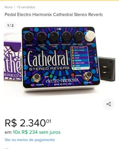 Electro-Harmonix Catedral Reverb