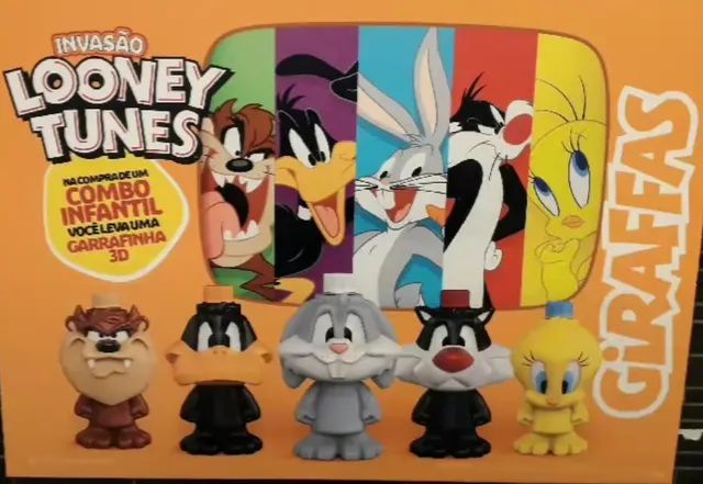 Squeeze 3D Looney Tunes (Oficiais Giraffas) - Foto 2