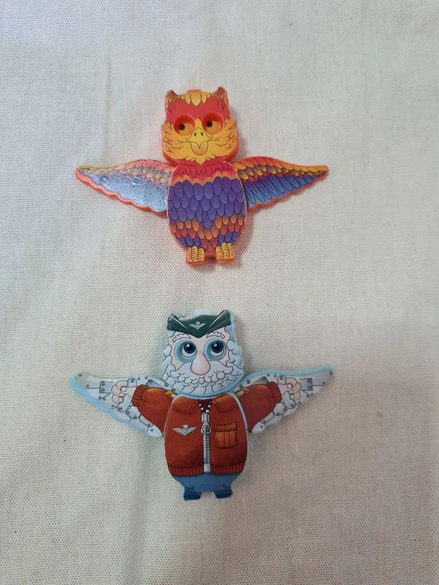 Coleção coruja kinder ovo 1994